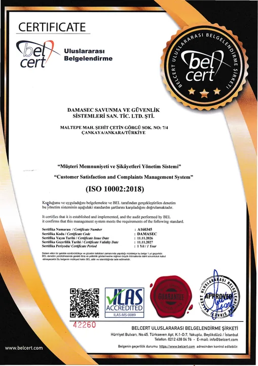 ISO 10002:2018 — Müşteri Memnuniyeti ve Şikâyetleri Yönetim Sistemi